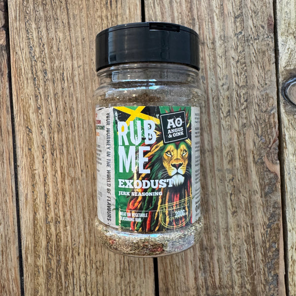 Angus and Oink BBQ Rub | Exodust | Caribbean Jerk Seasoning