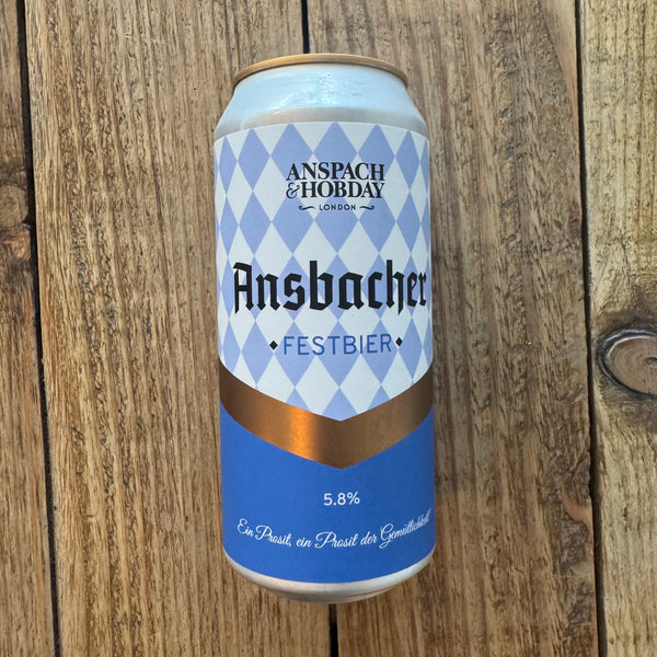 Anspach and Hobday | Oktoberfest: Ansbacher | Lager