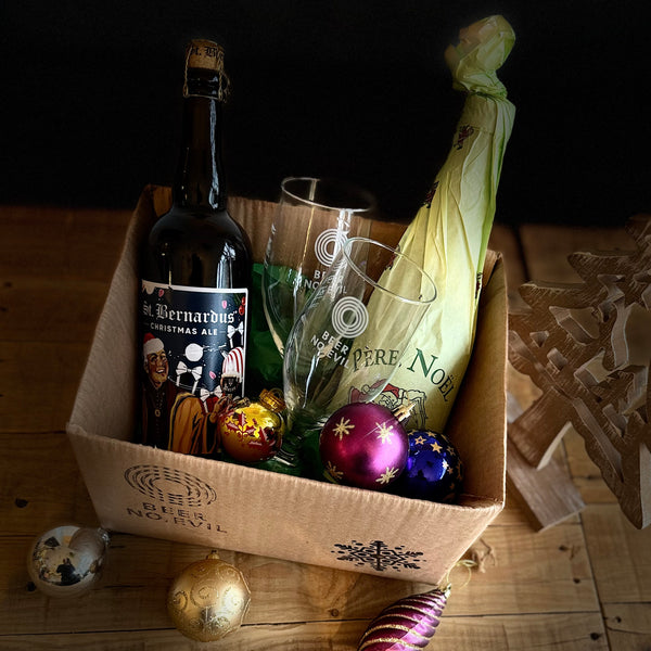 Super Belgian Sharing Hamper | Two 750ml Bottles and Two Glasses