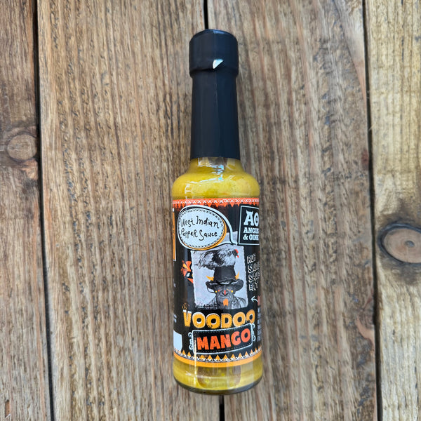 Angus and Oink Sauce | Voodoo Mango | West Indian Pepper Sauce | 150ml