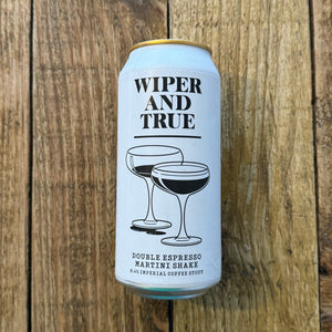 Wiper and True x Rivington  Espresso Martini Hard Shake  Imperial Stout - Beer No Evil