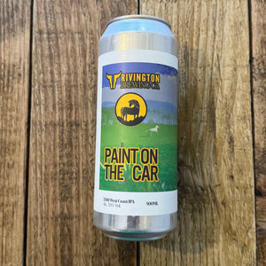 Rivington Brewing Co x Wild Horse Brewing Co  Paint On the Car  TDH West Coast IPA - Beer No Evil