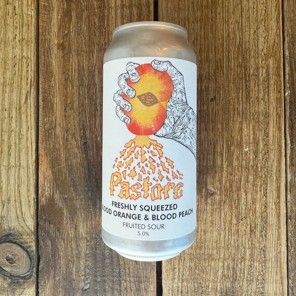 Pastore Brewing And Blending | Freshly Squeezed - Blood Peach & Blood Orange | Fruited Sour