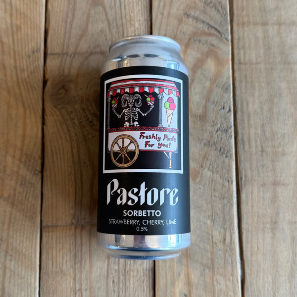 Pastore Brewing And Blending | Sorbetto - Strawberries, Cherries and Limes | Low Alcohol Fruited Sour