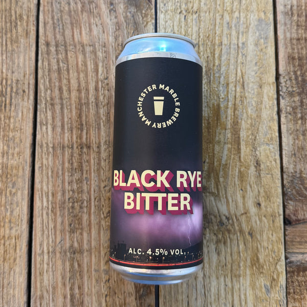 Marble Beers | Black Rye Bitter | Rye Beer