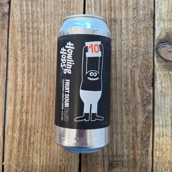 Howling Hops  | Fruit Sour No.10 - Raspberry, Apricot, Lemon | Fruit Sour