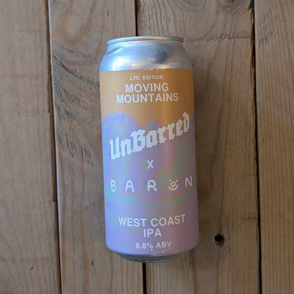 Unbarred Brewery x Baron Brewing | Moving Mountains | IPA