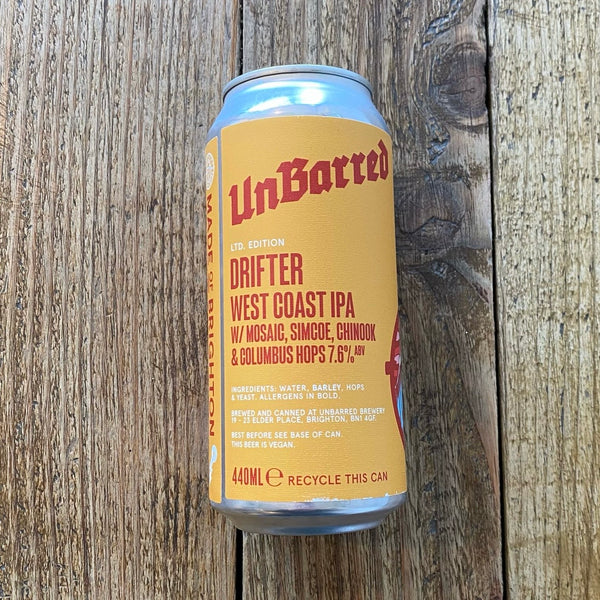 Unbarred Brewery | Drifter | IPA