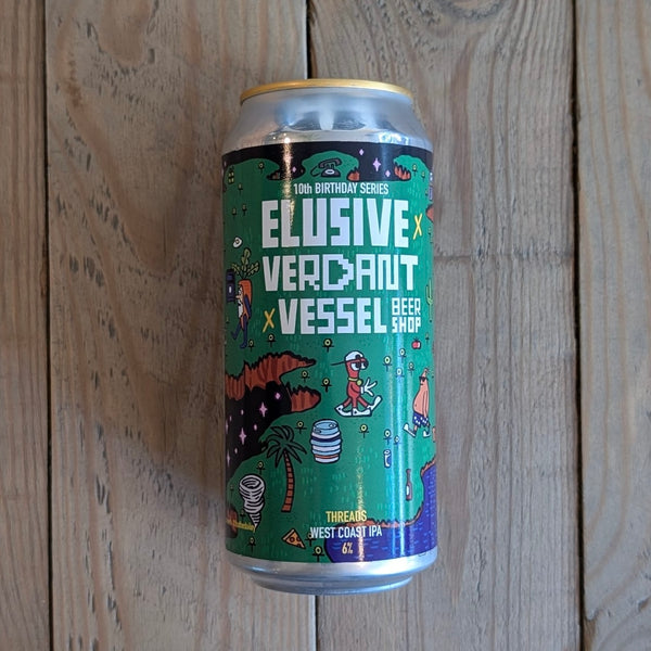 Elusive Brewing x Verdant x Vessel | Threads | West Coast IPA