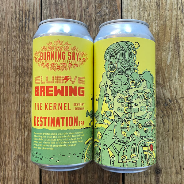 Burning Sky x Elusive Brewing x The Kernel | Destination | IPA