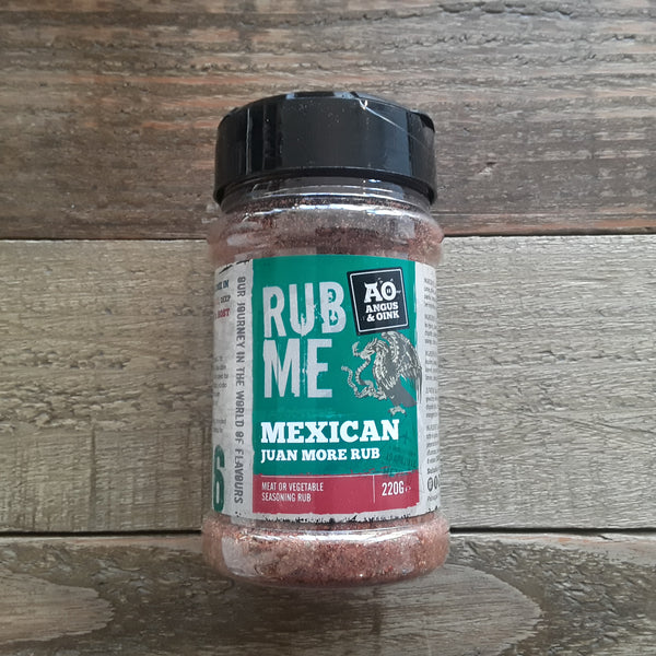 Angus and Oink BBQ Rub | Juan More Rub | Mexican Rub | 200g