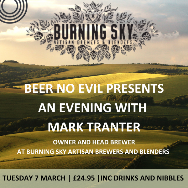 Event: Meet the Brewery with Burning Sky | Tues 7 March 2023 | 7:30pm